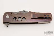 Hybrid Clip Point - Glock Barrel Damascus