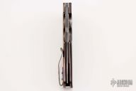 Hybrid Clip Point - Glock Barrel Damascus