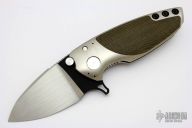 Hyper-90 with OD Green Canvas Micarta