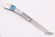 Mother of Pearl and Turquoise Slipjoint