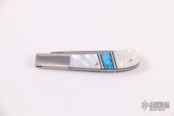 Mother of Pearl and Turquoise Slipjoint