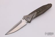 Socom Bravo - Clip Point Hand Ground Stonewash