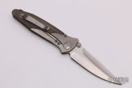 Socom Bravo - Clip Point Hand Ground Stonewash