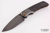 Gulo - Damascus/Zirc/Carbon Fiber