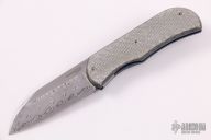 Front Flipper with Timascus and Damasteel  