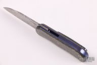 Front Flipper with Timascus and Damasteel  