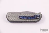 Front Flipper with Timascus and Damasteel  