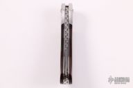 Damascus Engraved Scale Release Auto  