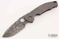 Integral Framelock - Damascus Blade