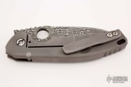 Integral Framelock - Damascus Blade