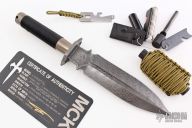 Interceptor Dagger - Chad Nichols Damascus #004