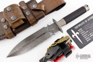 Interceptor Dagger - Chad Nichols Damascus #013