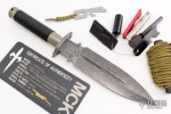 Interceptor Dagger - Chad Nichols Damascus #013