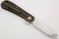Jigged Titanium Zulu Flipper
