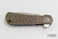Jigged Titanium Zulu Flipper