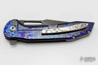 Timascus knife Shizeku B.Fancy Wild 2/2 of the Manufactory S&L