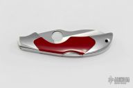 Kiwi w/ Red Coral Inlays