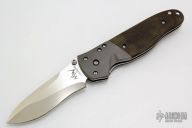 Lachesis Folder - Green Micarta