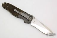 Lachesis Folder - Green Micarta