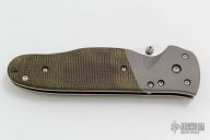 Lachesis Folder - Green Micarta