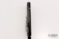 Large Sebenza 21 - Damascus/Carbon Fiber