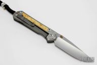 Large Sebenza 21 w/Box Elder Burl