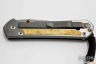 Large Sebenza 21 w/Box Elder Burl