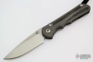 Large Sebenza 25 - Black Canvas Micarta Inlay