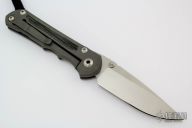 Large Sebenza 25 - Black Canvas Micarta Inlay