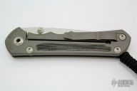 Large Sebenza 25 - Black Canvas Micarta Inlay