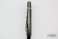 Large Sebenza 25 - Black Canvas Micarta Inlay