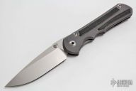 Large Sebenza 25 - Black Canvas Micarta Inlay