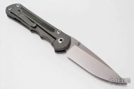 Large Sebenza 25 - Black Canvas Micarta Inlay