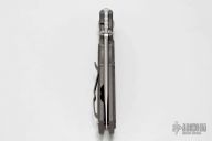 Large Sebenza 25 - Black Canvas Micarta Inlay