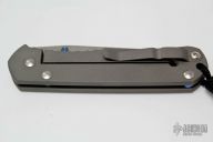 Large Sebenza Regular - Unique Graphic - Simulated Opal Inlay