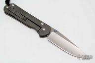 Large Sebenza Classic Unique Graphic - Tiger Eye Inlay