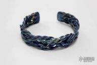 Large Twist Bracelet - Titanium