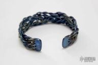 Large Twist Bracelet - Titanium
