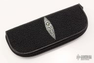 Large Zippered Rayskin Knife Case