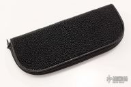 Large Zippered Rayskin Knife Case
