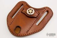 Leather Belt Sheath - Canted Carry