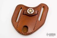 Leather Belt Sheath - Canted Carry