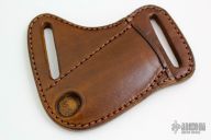 Leather Belt Sheath - Cross Draw