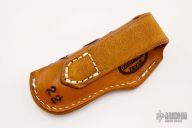 Leather Belt Sheath - Hand Tooled