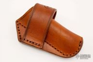 Leather Belt Sheath - Horizontal Carry