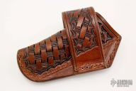 Leather Belt Sheath - Horizontal Carry
