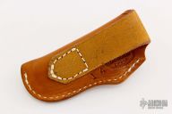 Leather Belt Sheath with Concho