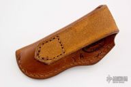 Leather Belt Sheath with Concho