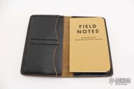 Leather Field Notes Cover with Card/Pen Slots