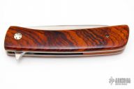 Linerlock Flipper - Wood